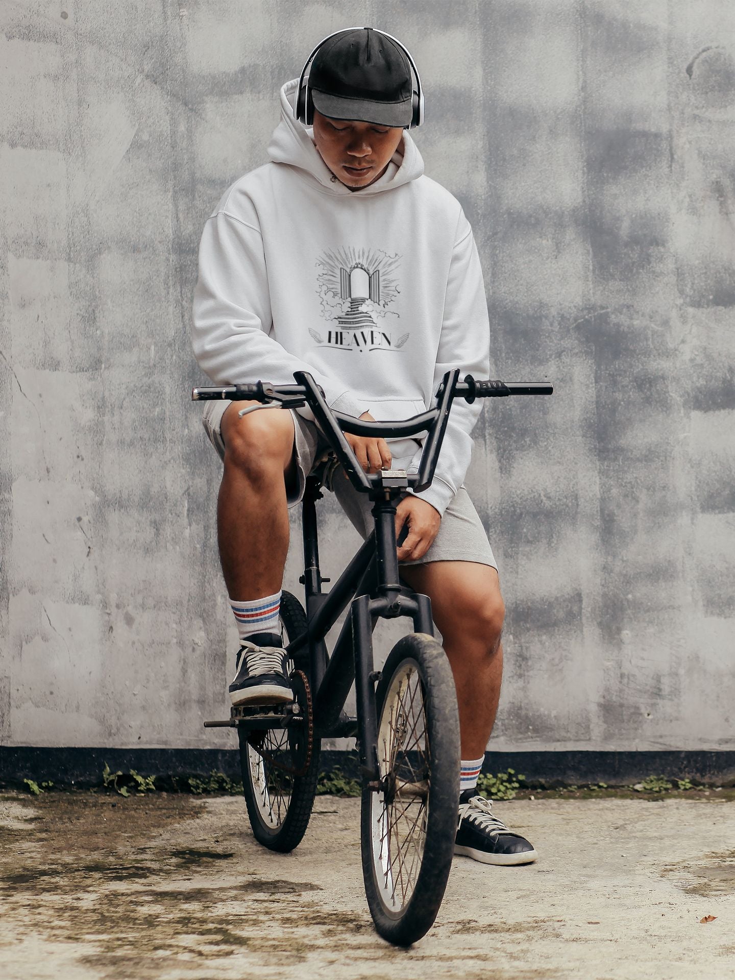 LIGHT GREY HOODIE