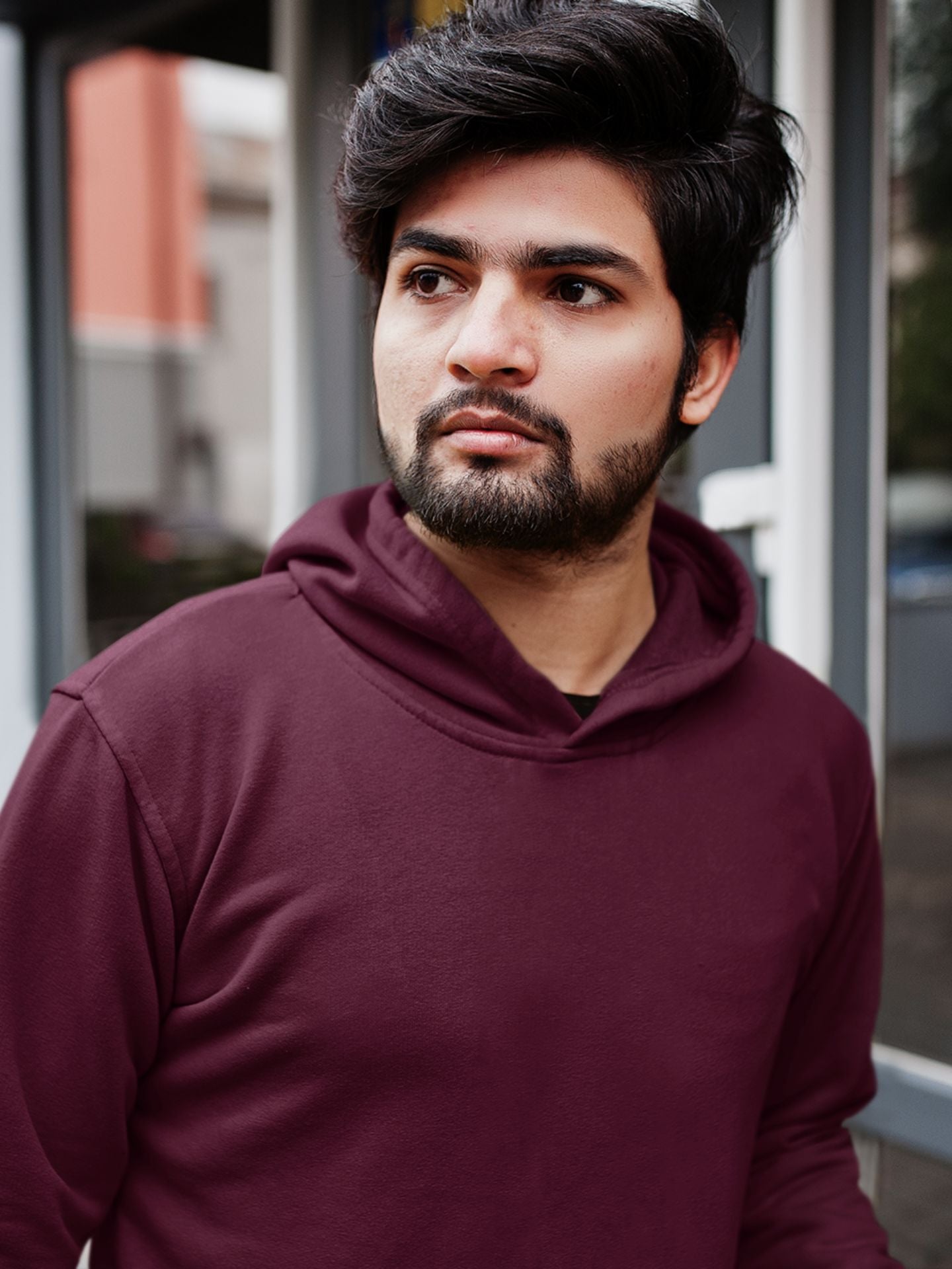 Classic Hoodie: Maroon