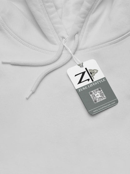 Classic Hoodie: White Smoke Grey