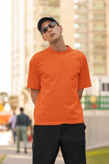 Oversized: Peach Orange